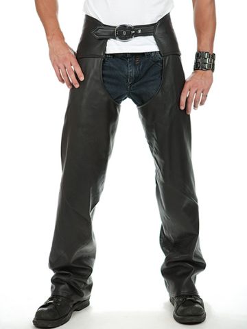 Men’s Leather Full Chaps